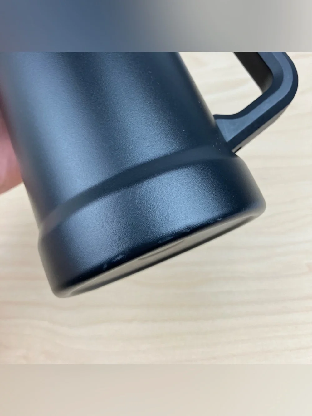 Stanley Adventure Big Grip Beer Stein 24oz Matte Black Stainless Steel Cup Mug - Picture 6 of 13